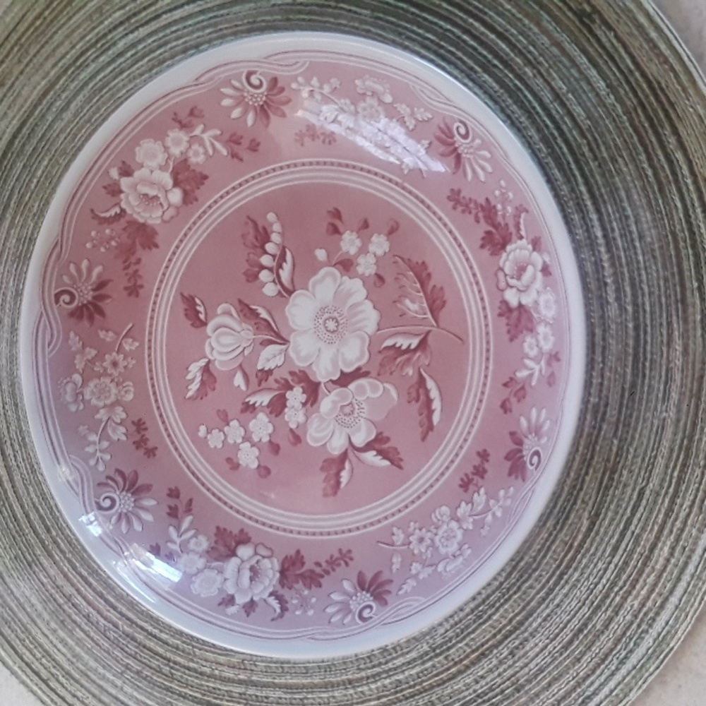 Spode botanical pasta bowl